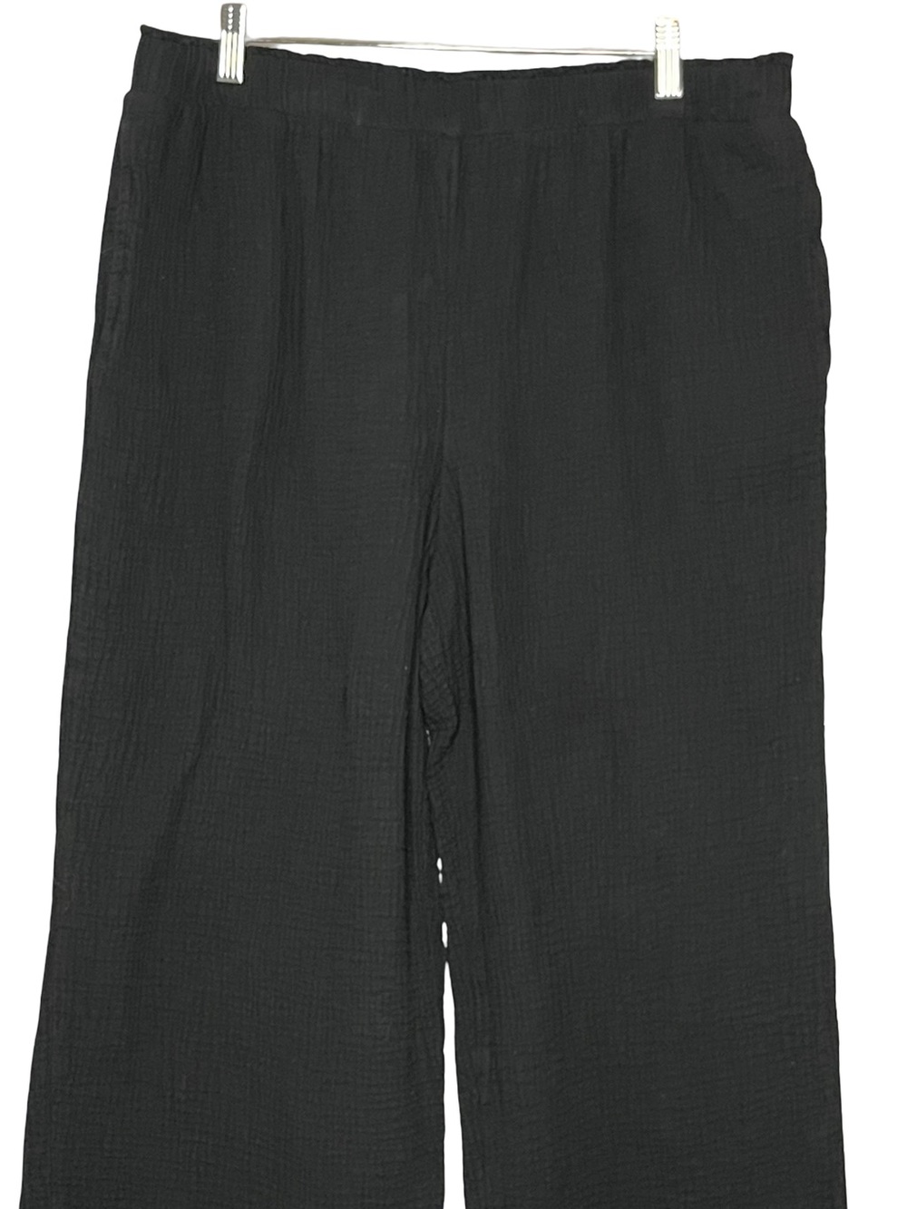 Jessica Simpson 100% Cotton Gauze Pull-On Ankle Pants - Picture 3 of 10